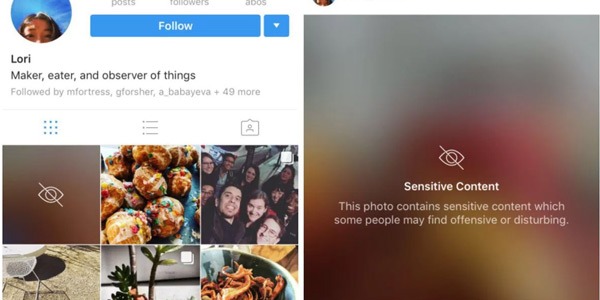 مات کردن تصاویر «حساس» ویژگی جدید اینستاگرام